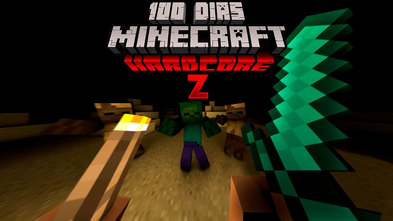 SOBREVIV&Iacute; 100 D&iacute;as en un APOCALIPSIS ZOMBIE en MINECRAFT HARDCORE...
