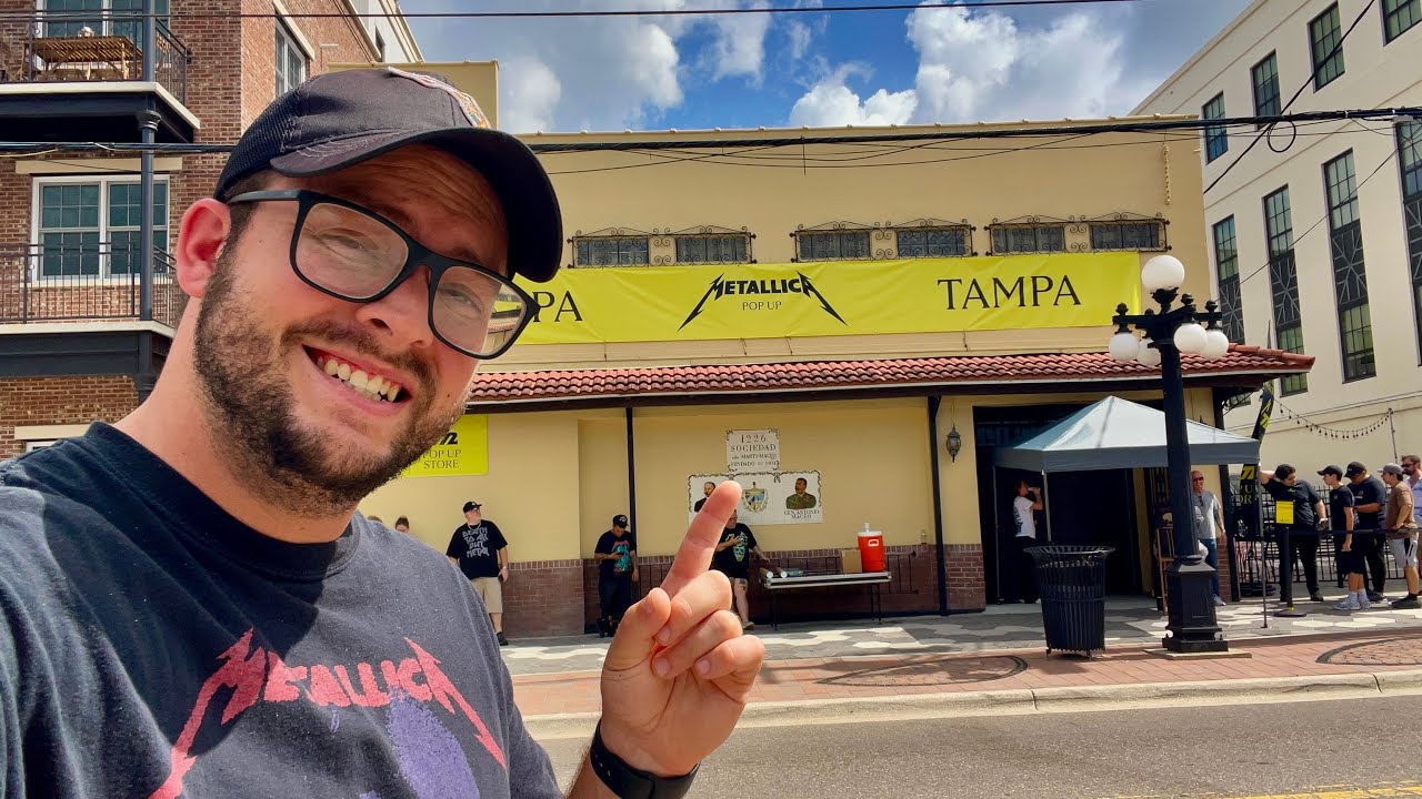 Pop-Up Store Metallica в Тампе, Флорида!