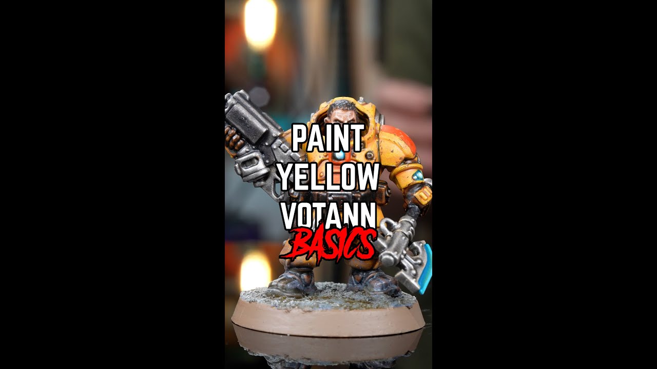 Pantaloncini Votann gialli Easy Speed ​​Paint