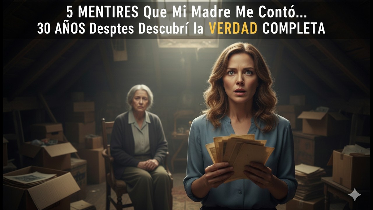 5 MENTIRAS Que Mi Madre Me Contó... 30 AÑOS Después Descubrí la VERDAD COMPLETA