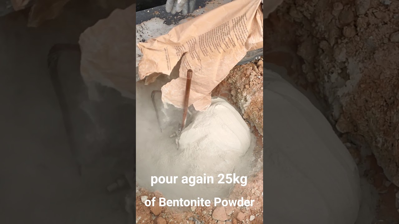 Earthpit with 50kg Bentonite Powder (Furse)