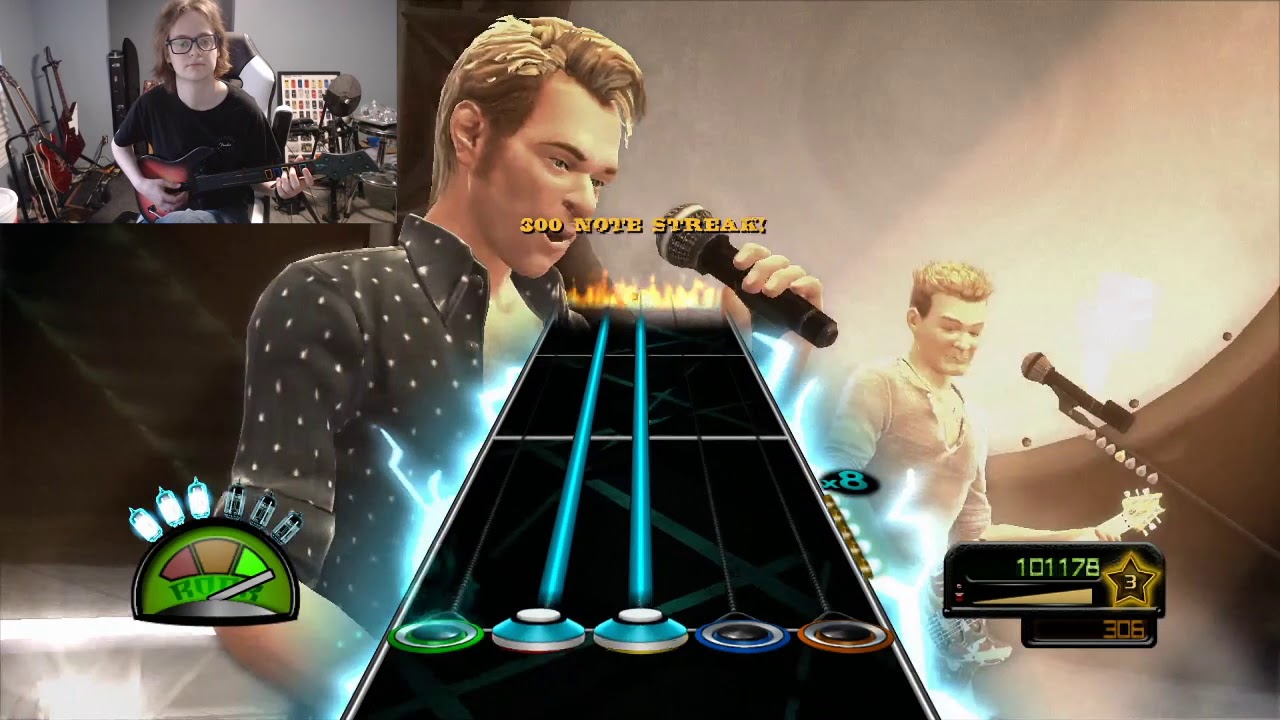 Feel Your Love Tonight Guitar Hero Van Halen Expert Guitar FC