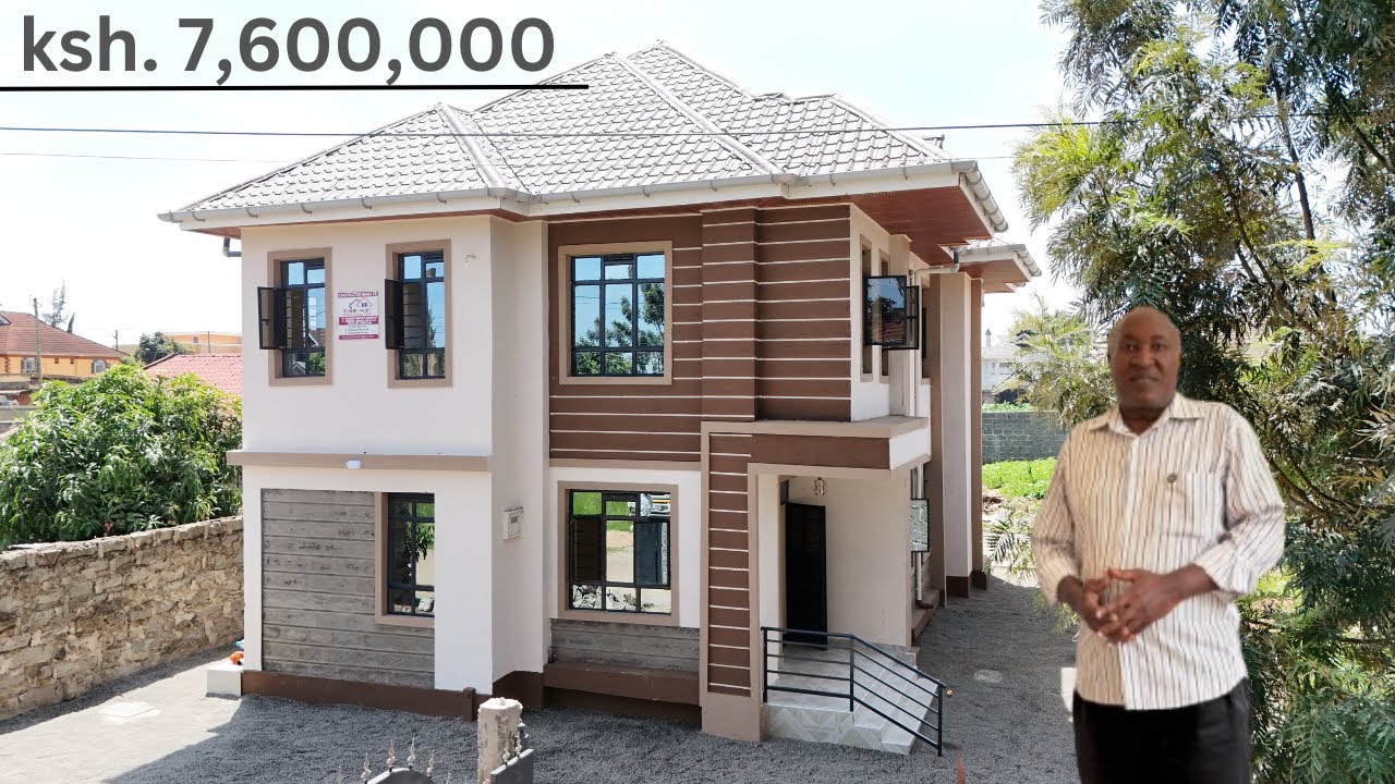 A Former Lecturer & His Wife Built Ksh. 7,600,000 Retirement Home In Just 5 Months/ Membley Estate❤️