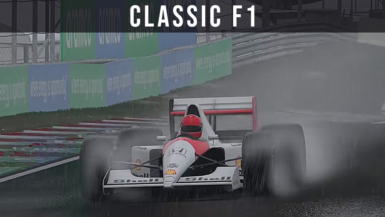 F1 2020 Classic Cars - McLaren MP4/6, Williams FW14B, Benetton B194