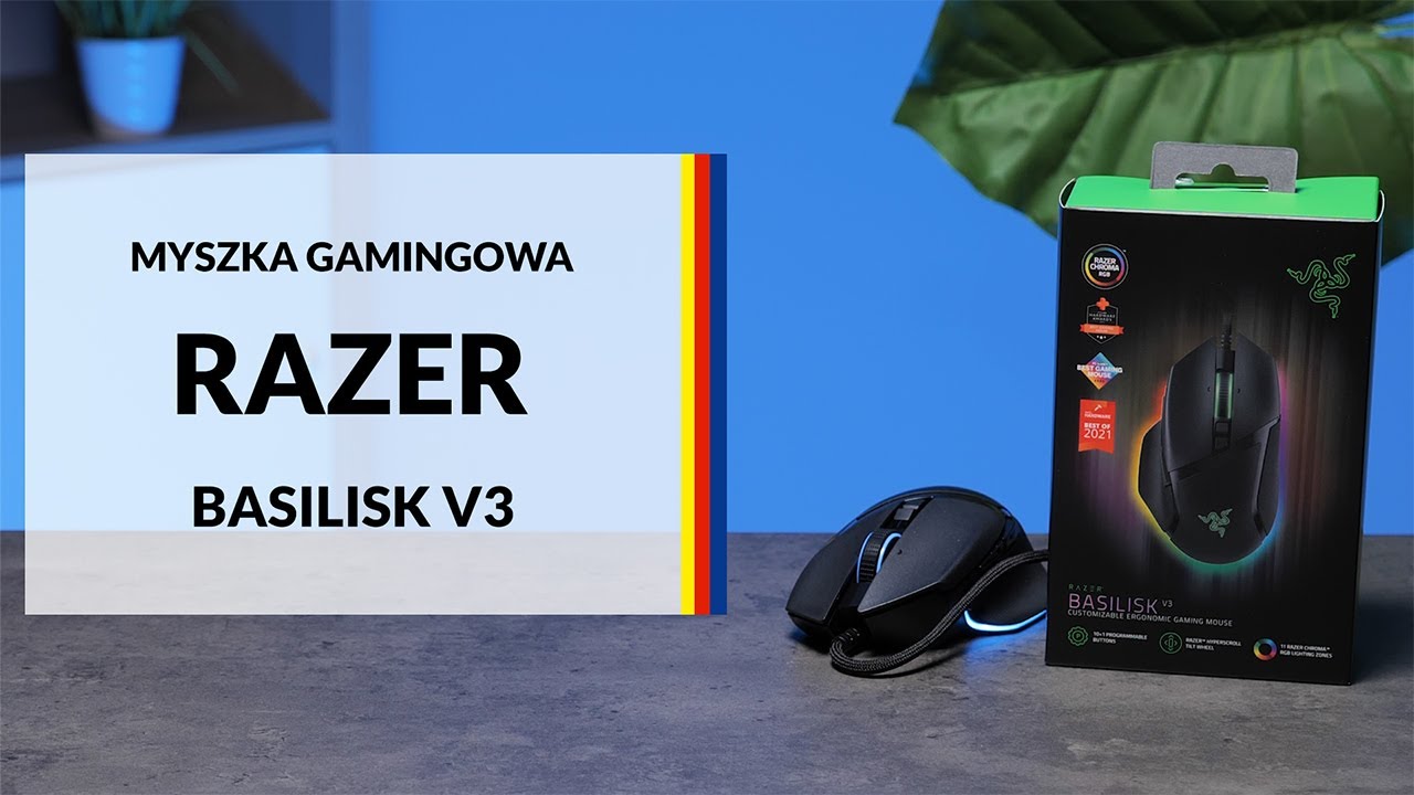 Myszka gamingowa Razer Basilisk V3 &ndash; dane techniczne &ndash; RTV EURO AGD