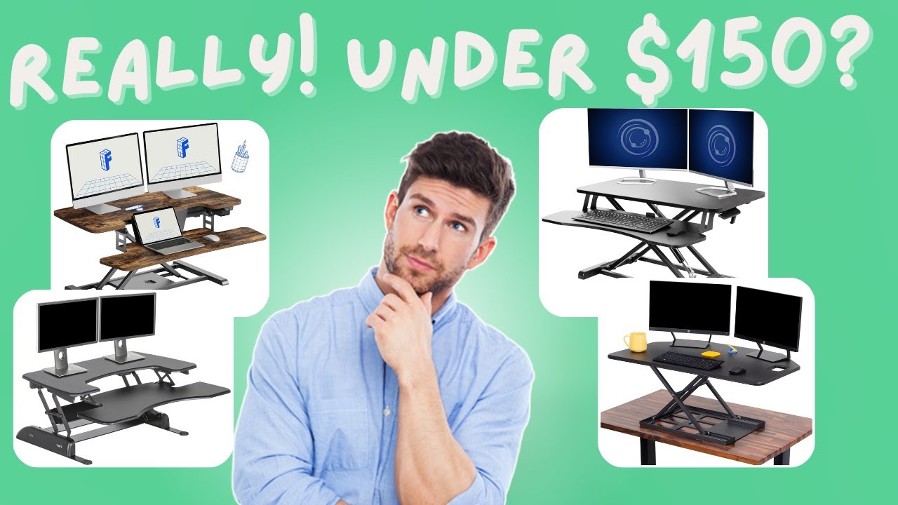 These Standing Desk Converters Fixed my Back Pain Cost Under $150 
