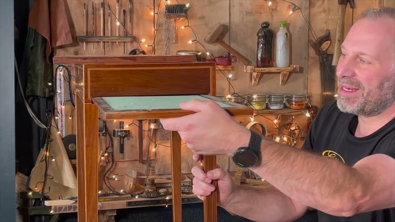 Restoring a Pair of Antique Georgian Side Tables Part 1