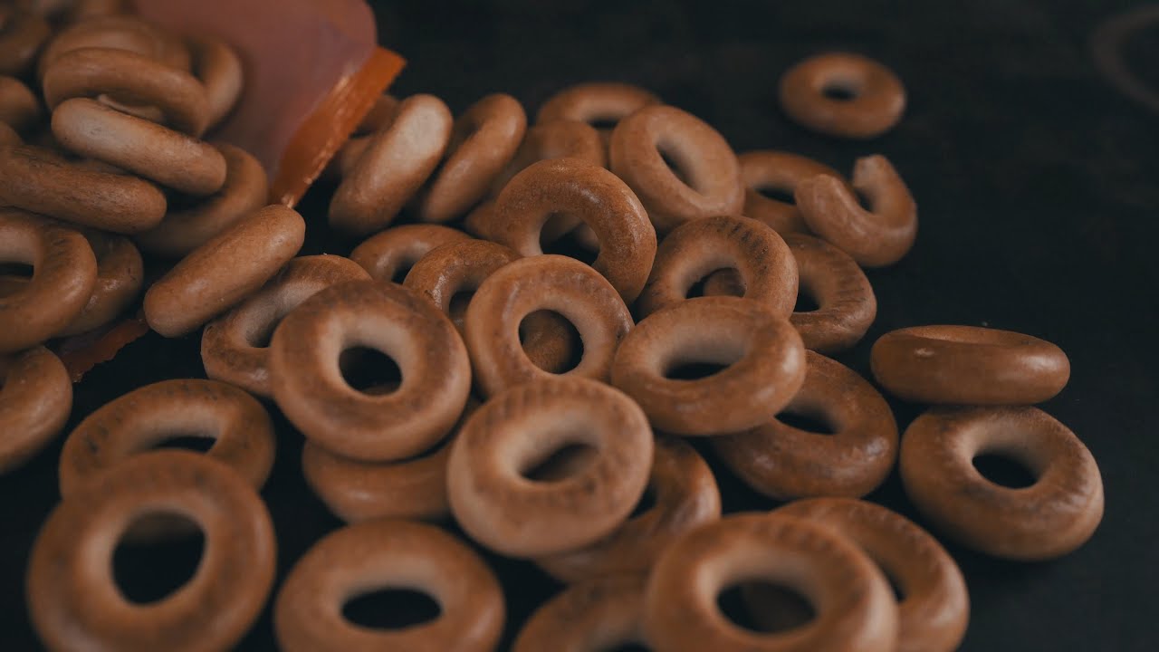 Закуска из сушек (самая простая)