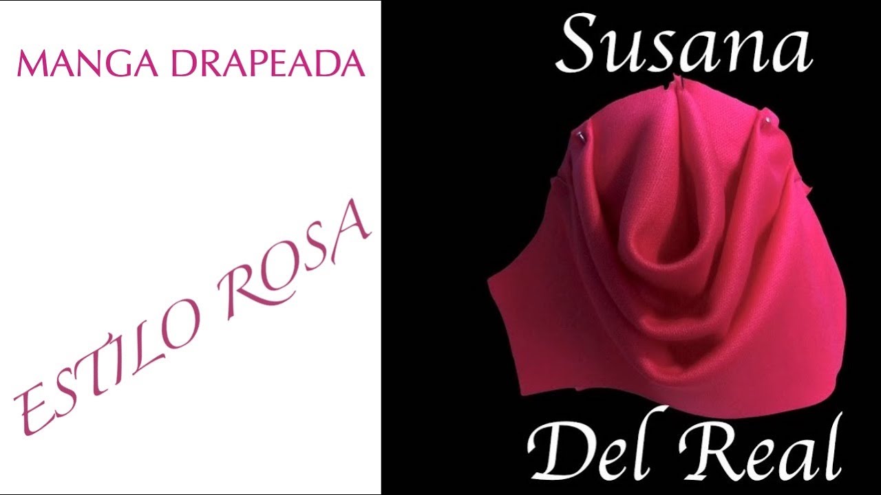 MANGA DRAPEADA , Draped blouse sleeve (in the process of translation into English!)