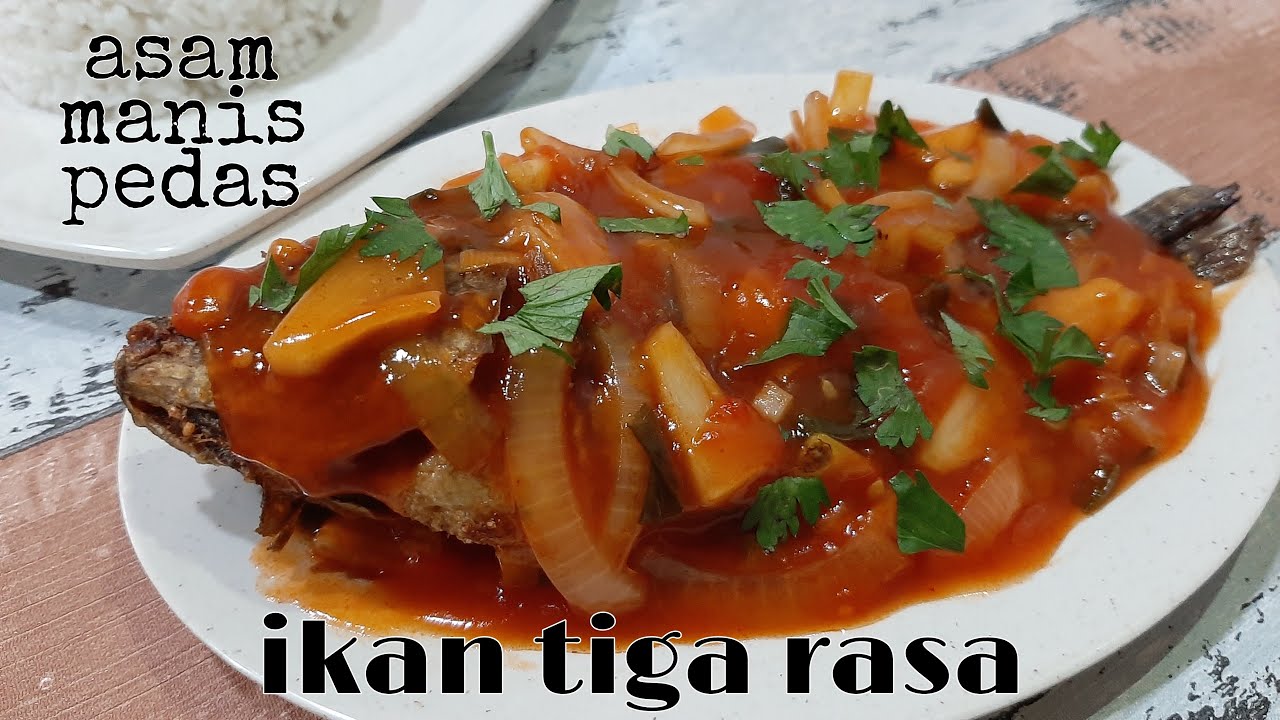 Mau masak yang enak,simpel dan cepat ?ini solusinya ikan tiga rasa yang rasanya dijamin mantullll