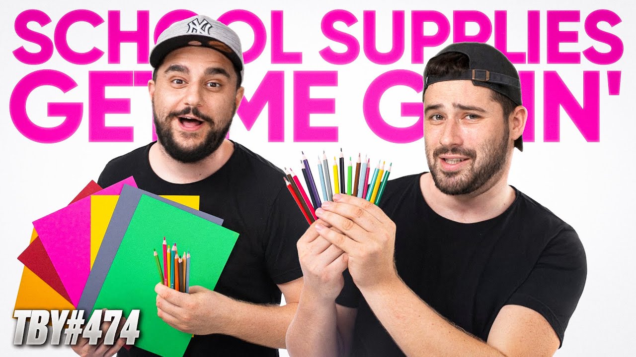 School Supplies Get Me Goin'! | The Basement Yard #474