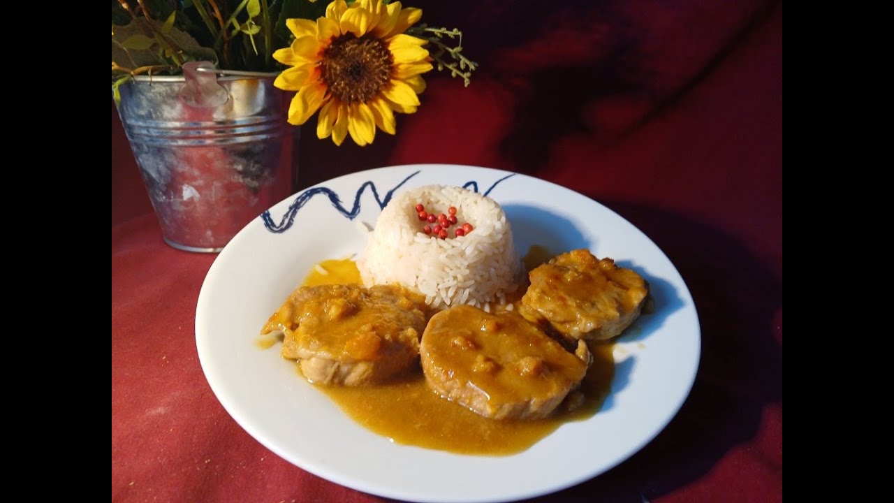 Filet mignon sauce clémentines de Mémé Corse