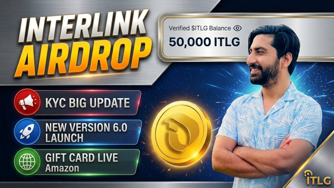 INTERLINK LABS AIRDROP KYC UPDATE || INTERLINK VERSION 6.0 LAUNCH || ZUBITECH 