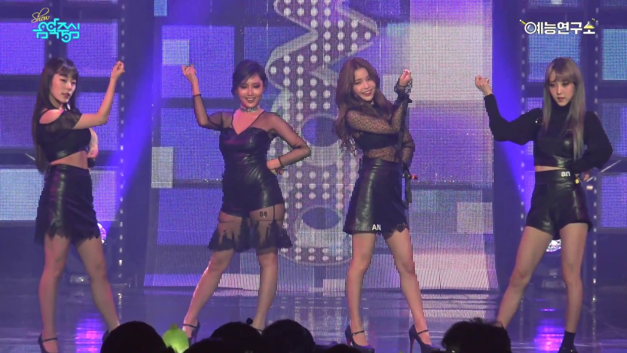 [예능연구소] 마마무 데칼코마니 @쇼!음악중심_20161126 Decalcomanie MAMAMOO in 4K