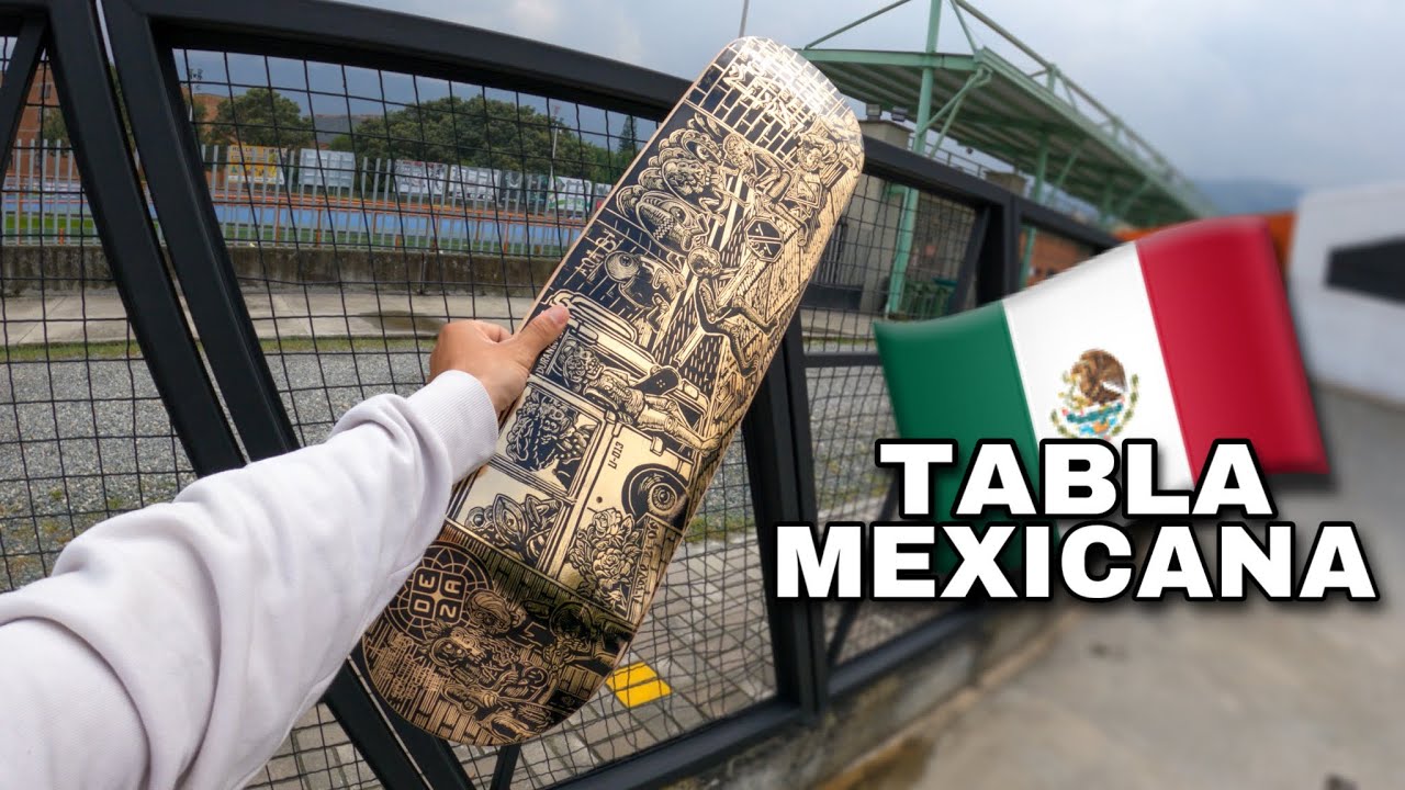 PROBANDO LA CALIDAD DE UNA PATINETA MEXICANA | JuanDiazsk8