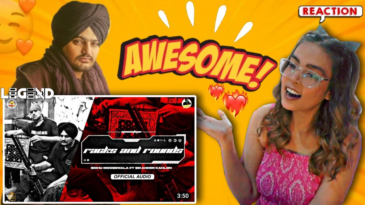 Reaction on ~ Racks and Rounds ~ Sidhu Moose Wala ~ Sikander Kahlon ~ The Kidd ~ Reaction Video