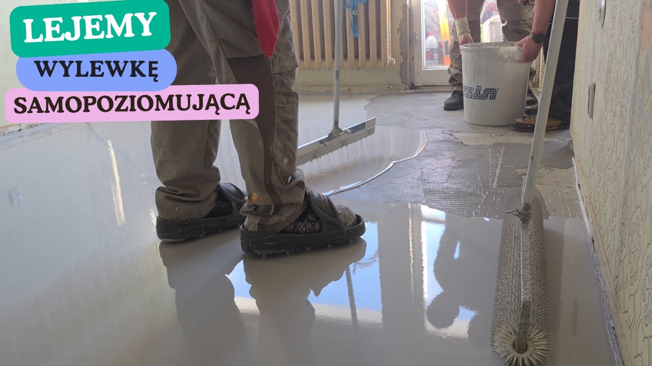 Robimy wylewkę samopoziomującą