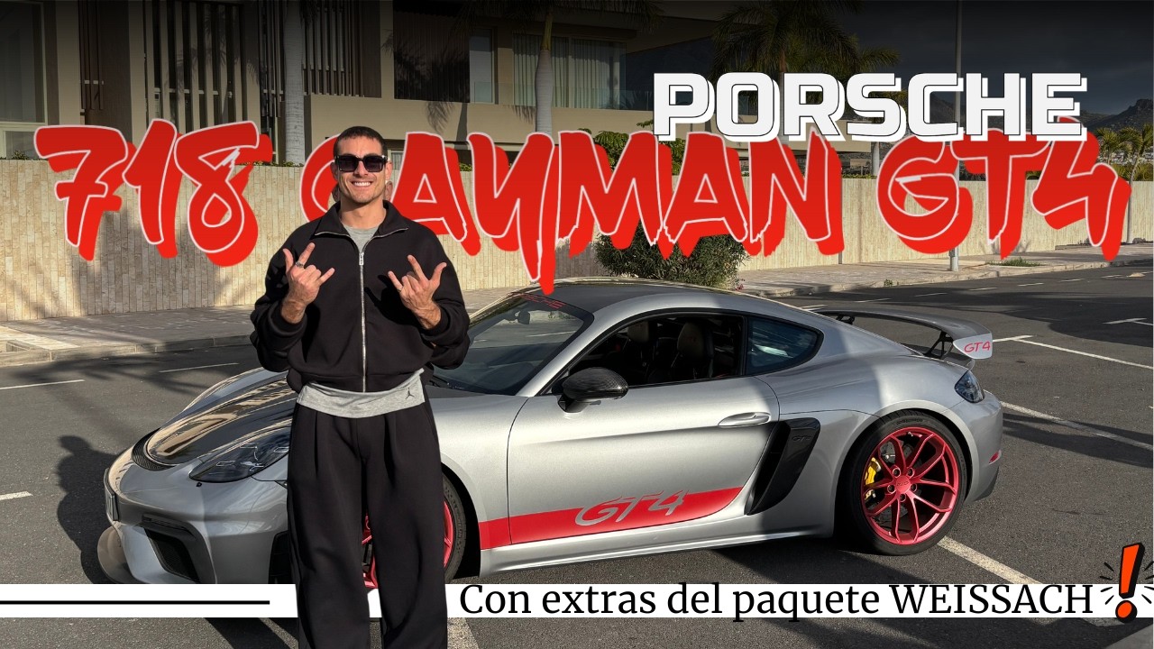 Porsche 718 CAYMAN - GT4 | Unidad del 2022