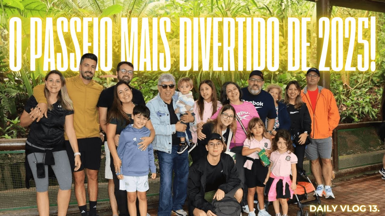 UM DIA NO ANIMALIA PARK COTIA COM MINHA FAM&Iacute;LIA 🦁🎢| DAILY VLOG 13 - Gabriel Braz