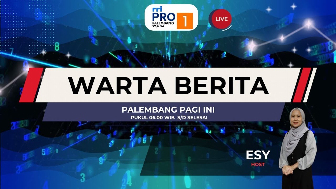 WARTA BERITA PAGI - RRI PALEMBANG, 14 FEBRUARI 2026