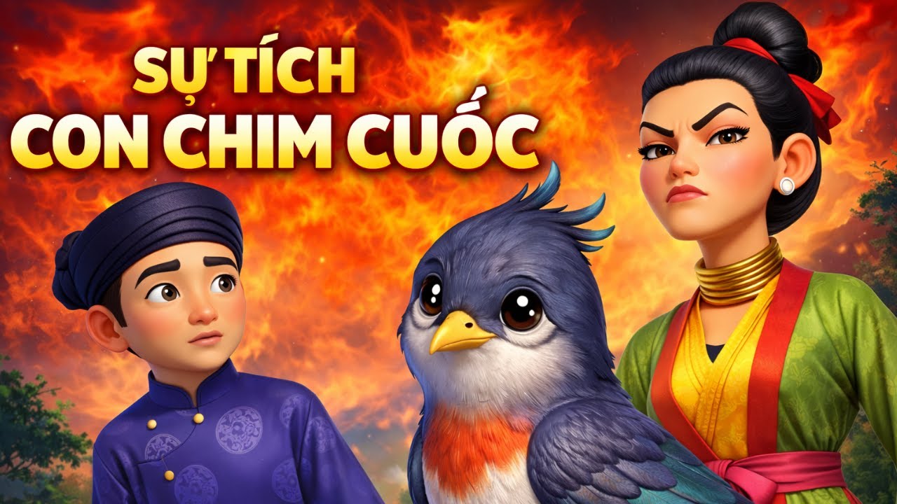 Sự Tích Con Cuốc | Hoạt Hình 3D | Truyện Cổ Tích Việt Nam Xưa