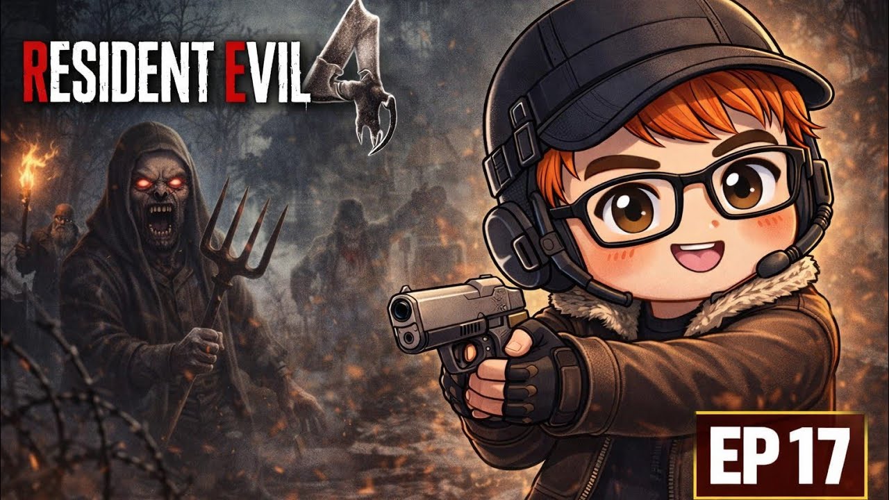  Resident Evil 4 ep 17 - S+ hardcore finished( No commentary)