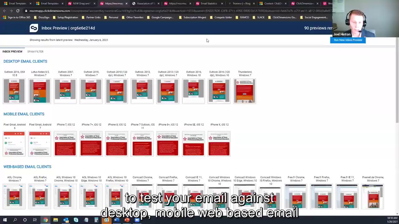ClickDimensions Demo 1 26 2021