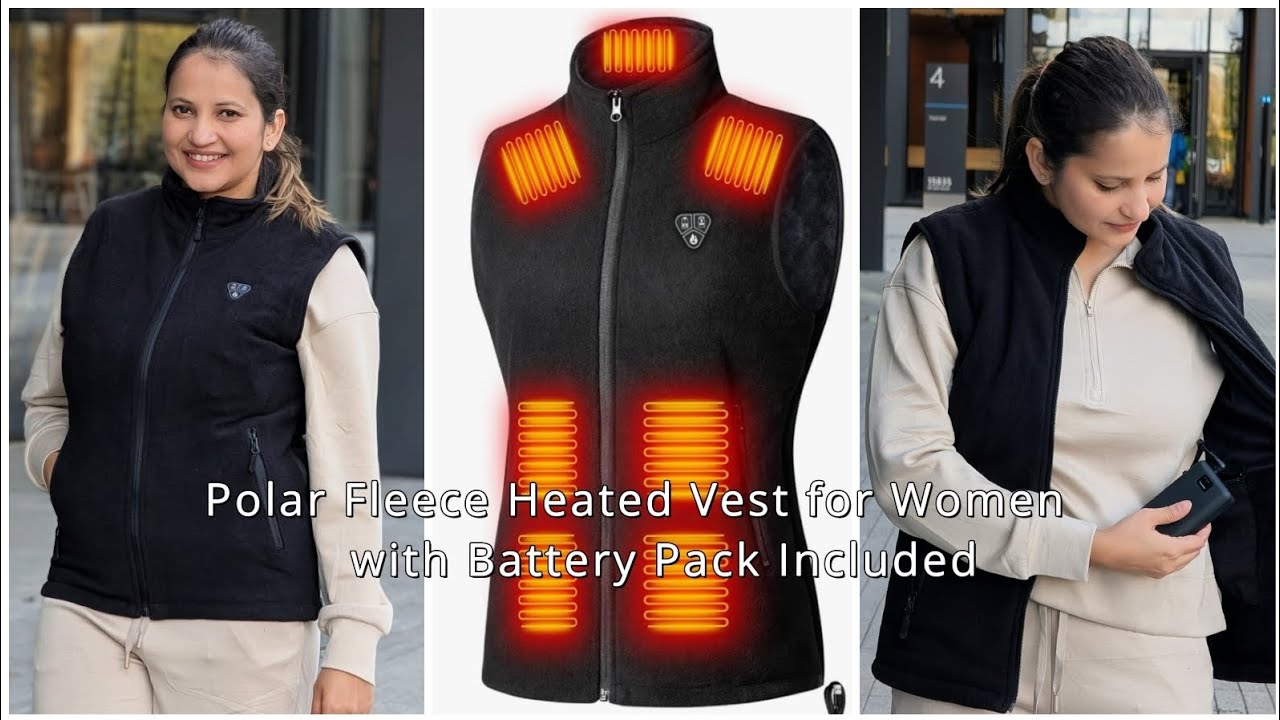 Affordable Heated Vest for Women with Battery Pack Included | Amazon 