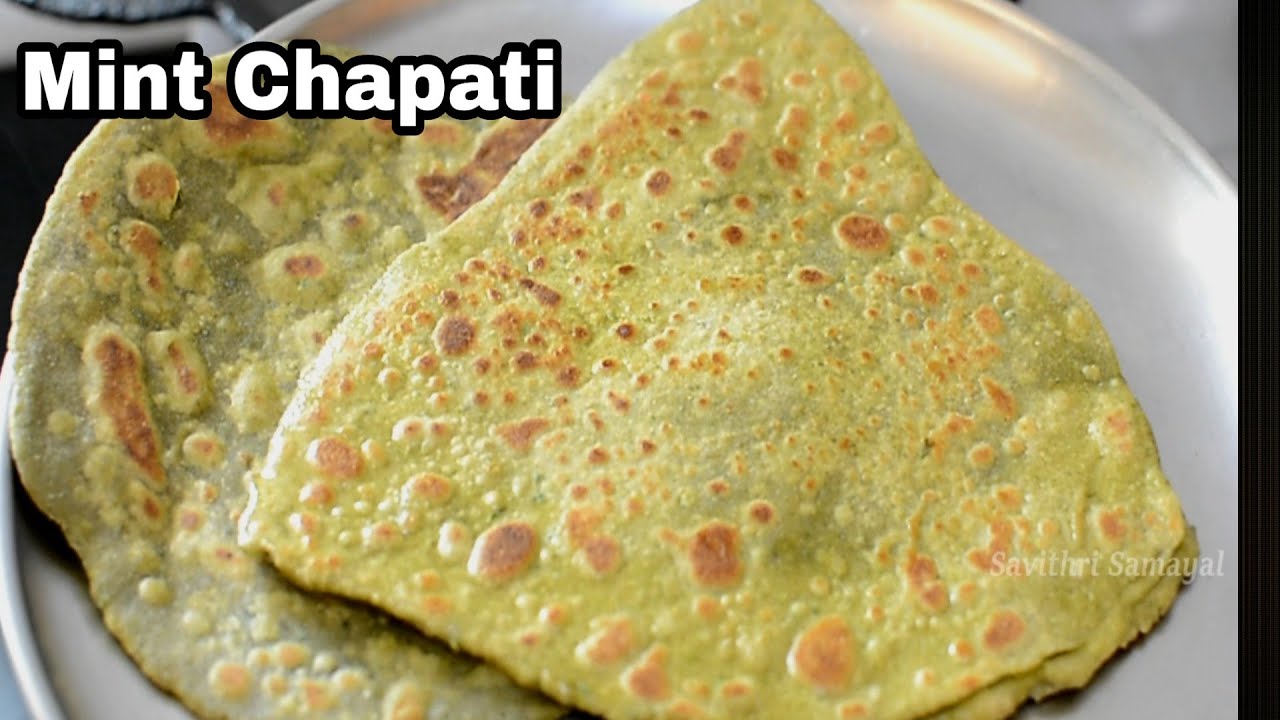 புதினா சப்பாத்தி செய்வது எப்படி|Mint Leaves Chapati in Tamil