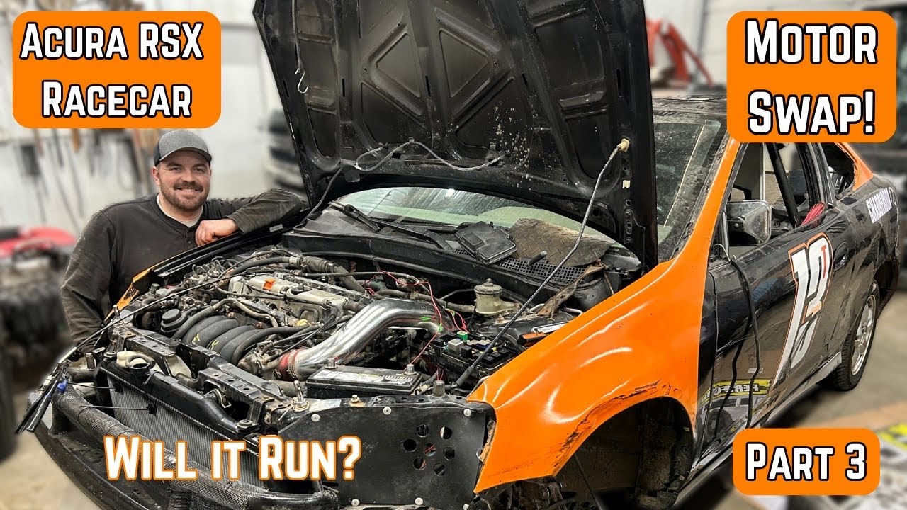 RSX Racecar Motor Swap - Part 3
