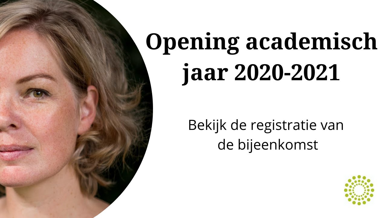 Opening academisch jaar 2020-2021