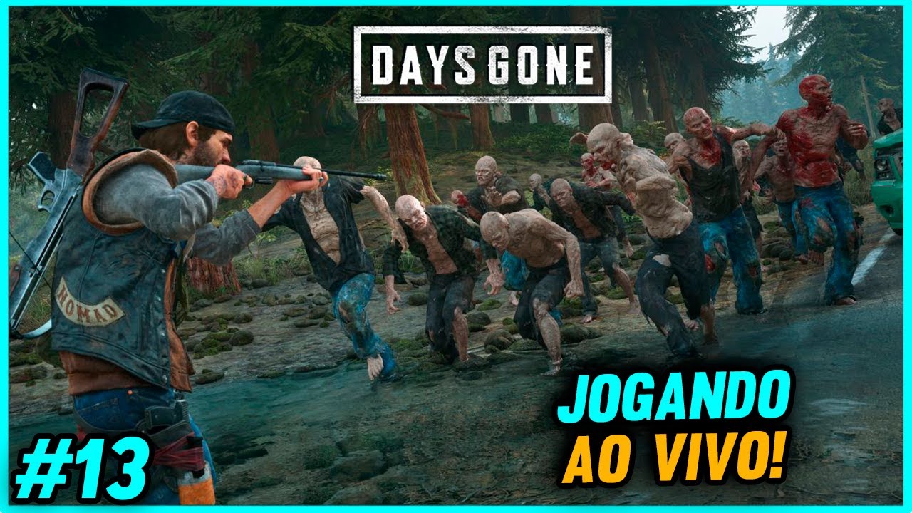 Barreto Jogando Days Gone AO VIVO! Parte #13