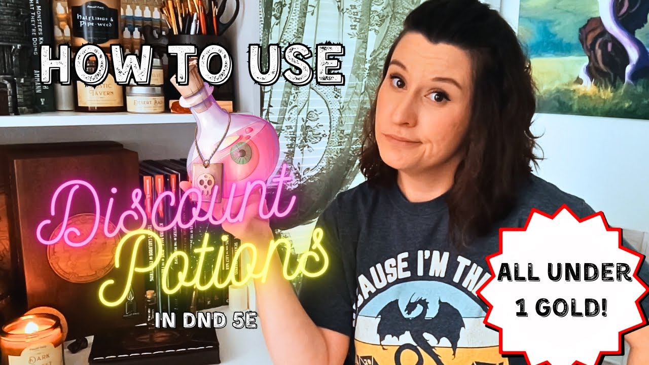 How to Use Discount Potions in Dnd!