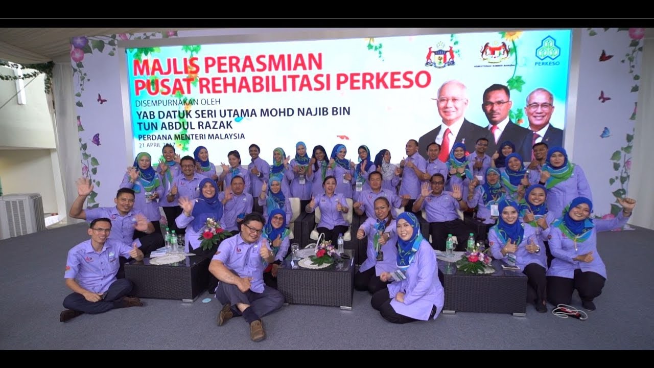 MAJLIS PERASMIAN PUSAT REHABILITASI PERKESO TUN ABDUL RAZAK