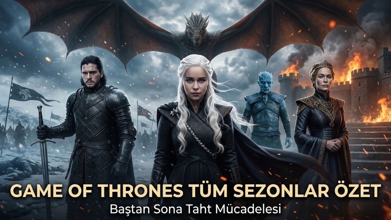 Game of Thrones Tüm Sezonlar Özeti (Baştan Sona)
