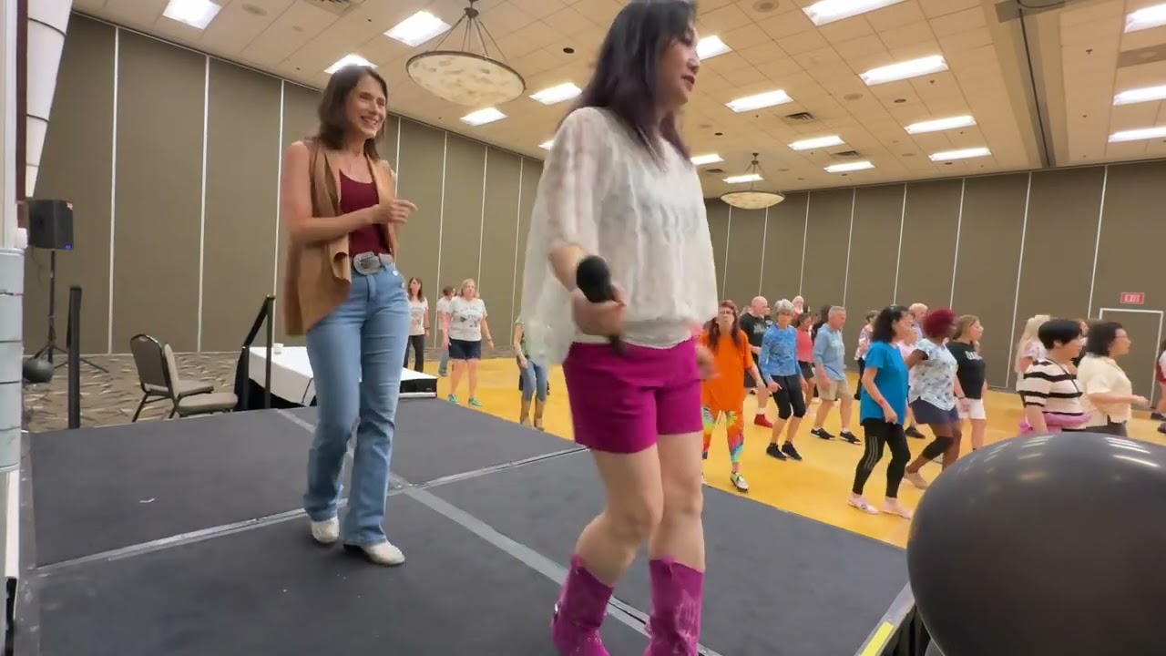 Chill Line Dance by Rhoda Lai & Jo Thompson Szymanski @ 2025 Marathon