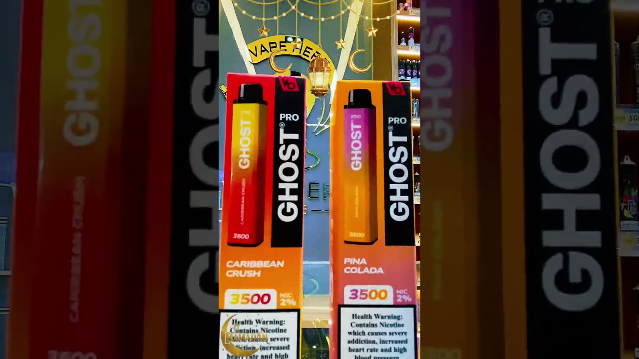 VAPES BAR &ndash; GHOST PRO 3500 Puffs Disposable Vape