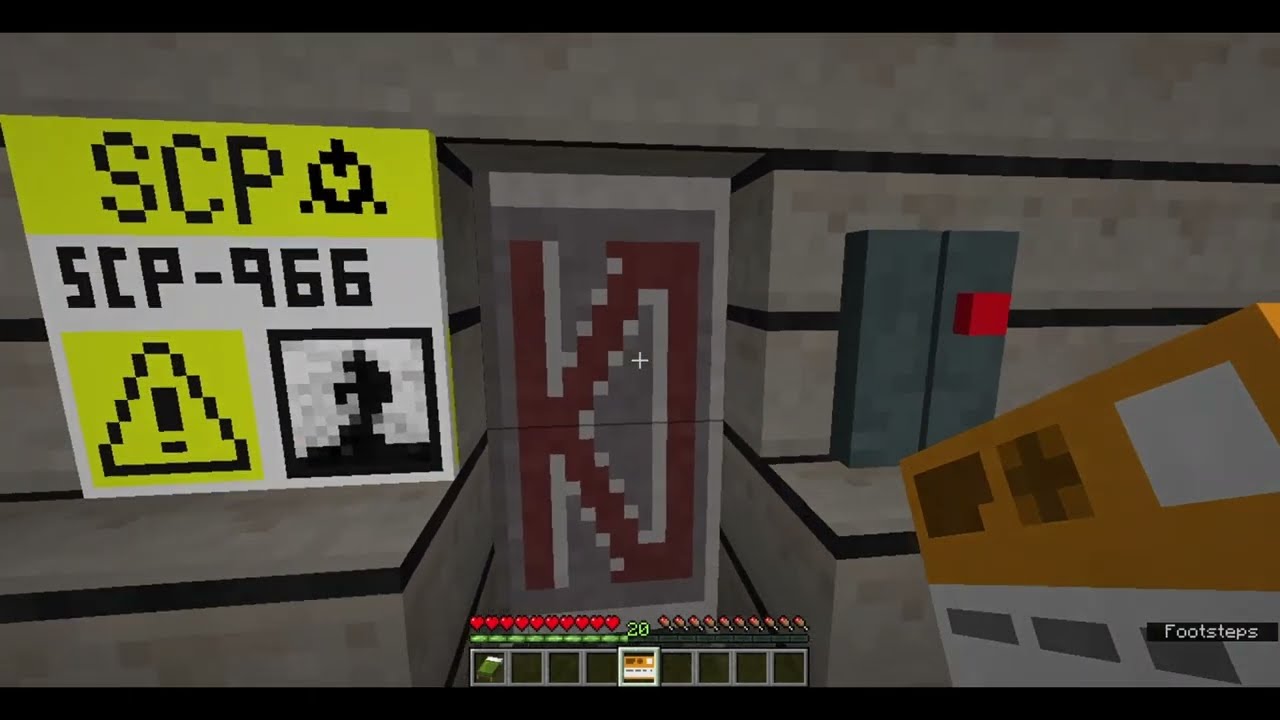 Minecraft SCP Site Showcase | SCP-966 |