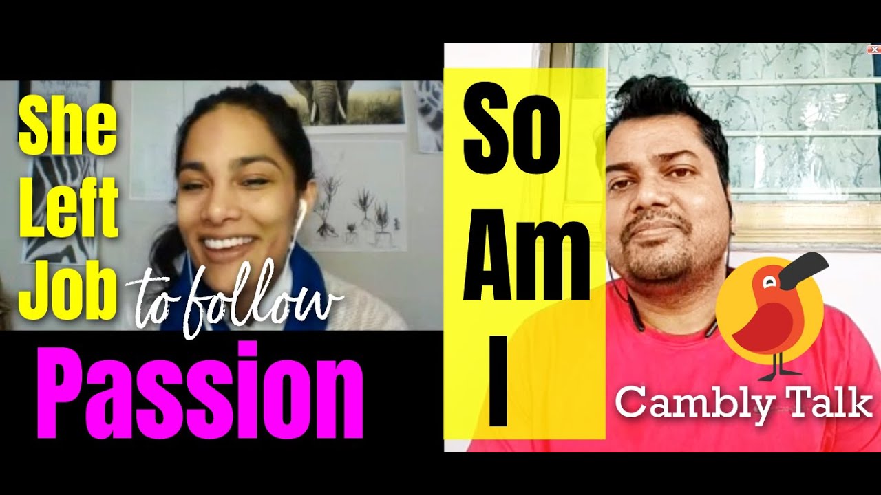 My first experience in Cambly | English Conversation (cambly) - English Moments