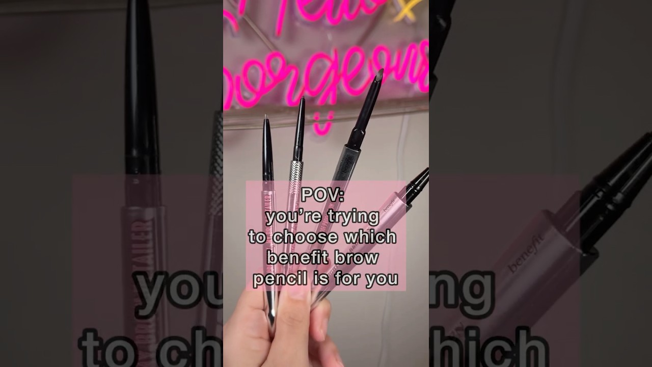 Which Benefit brow pencil is for you?
