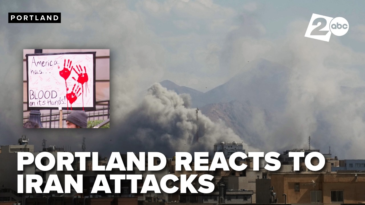 Portland, Oregon reacts to strikes on Iran