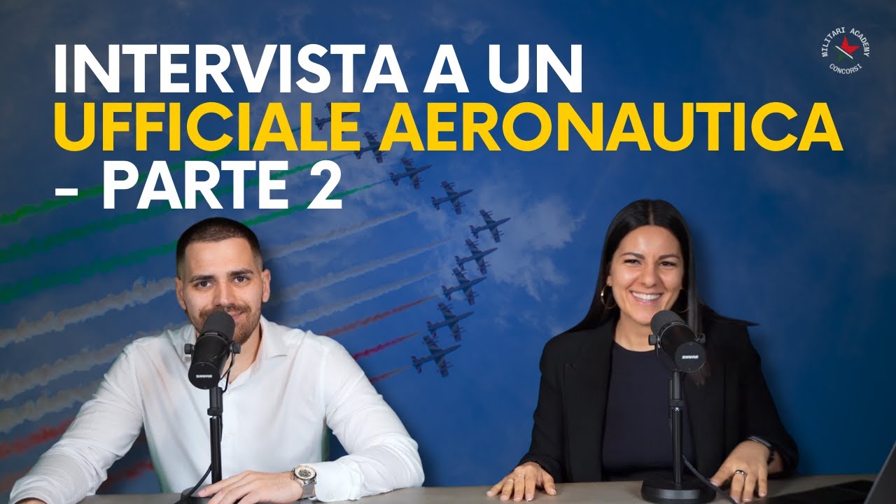 INTERVISTA A UN UFFICIALE DELL'AERONAUTICA MILITARE - PARTE 2