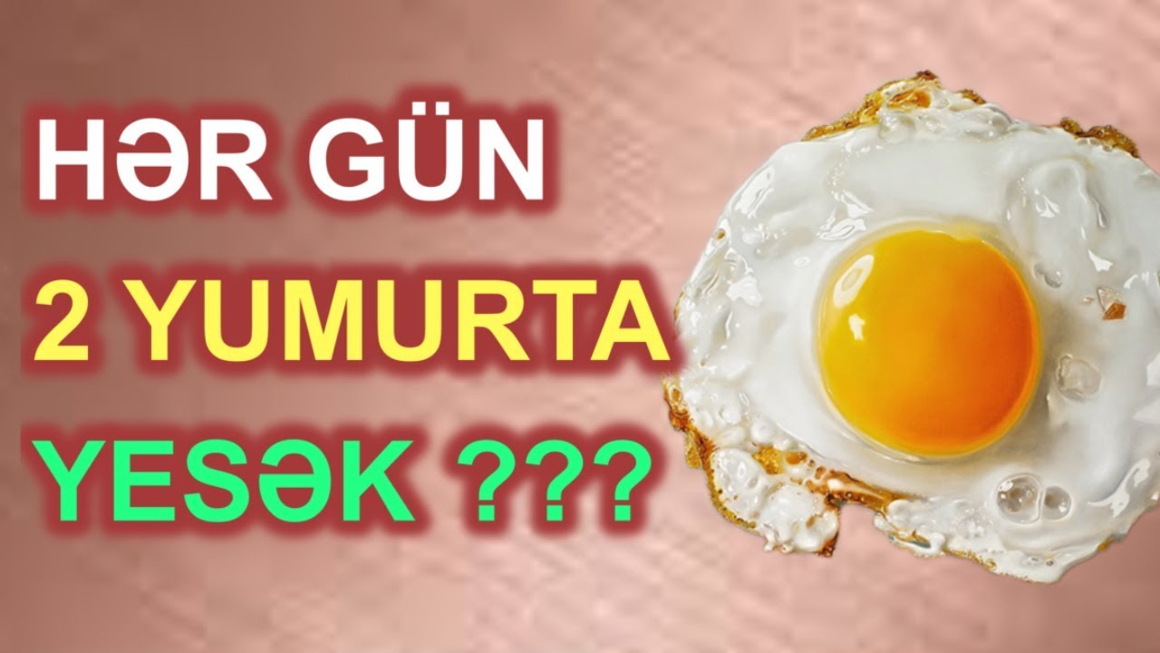 Hər gün 2 yumurta yesək orqanizimdə nə baş verər?