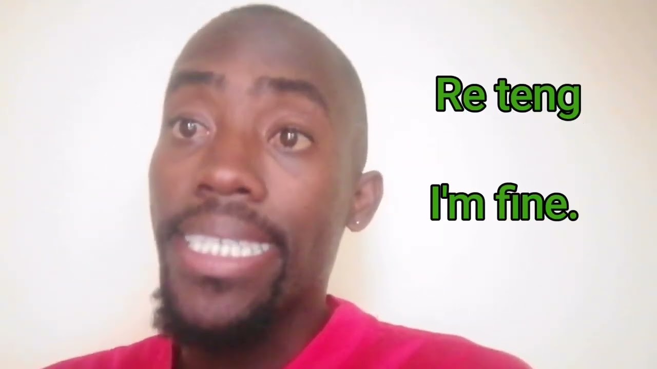 Learn Sesotho in few minutes with @Tearfen_8 standard conversations with native speakers.