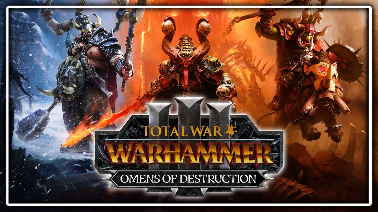 Nuevo DLC: OMENS of DESTRUCTION - TRAILER / Novedades Pielesverde, Ogros y Khorne - TW WARHAMMER III