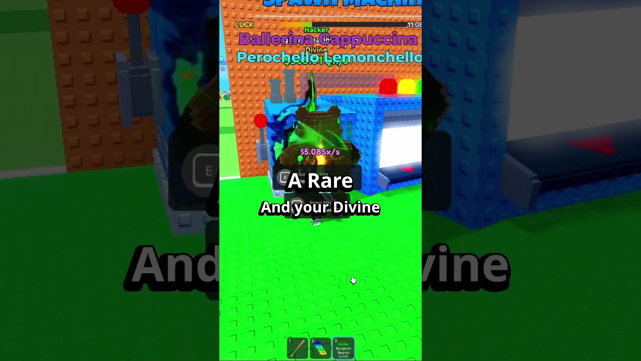 Duping Divine Brainrots in Escape Tsunami For Brainrots !