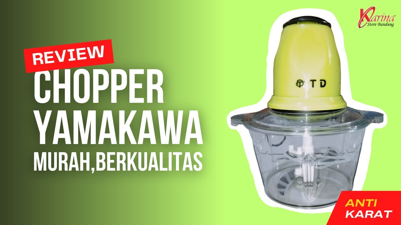 PENGGILING DAGING ANTI RIBET ANTI KARAT CHOPPER YAMAKAWA!!