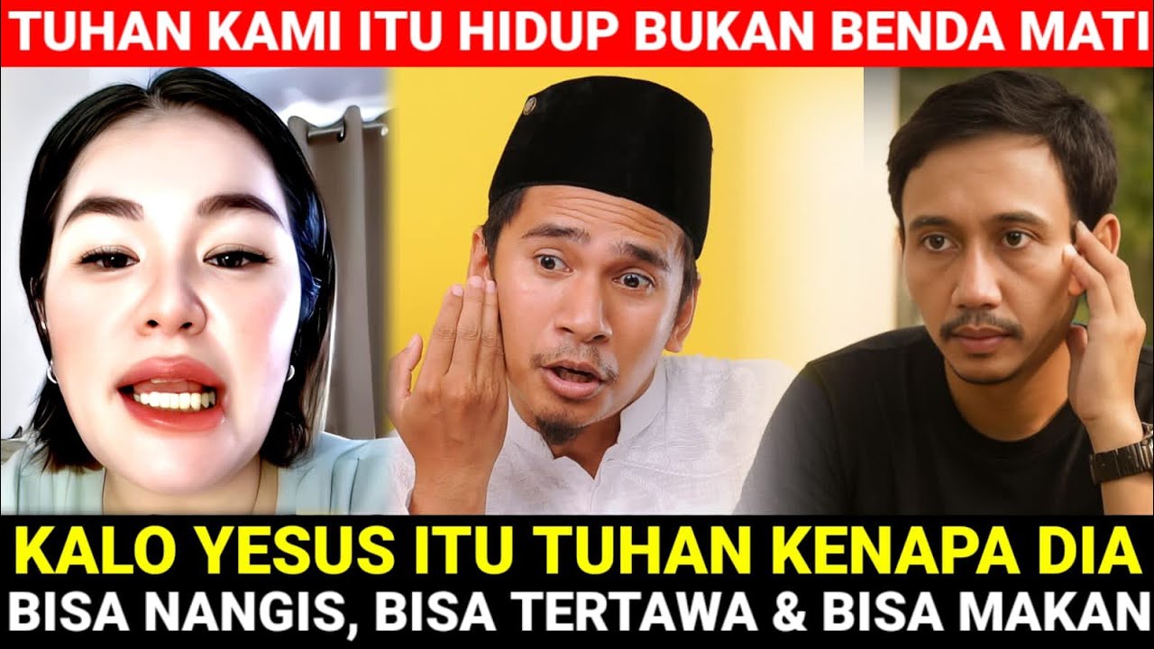 KALO YESUS ITU TUHAN KENAPA DIA BISA NANGIS‼️JAWABAN AGATHA BIKIN 2 USTAD INI LANGSUNG KENA MENTAL