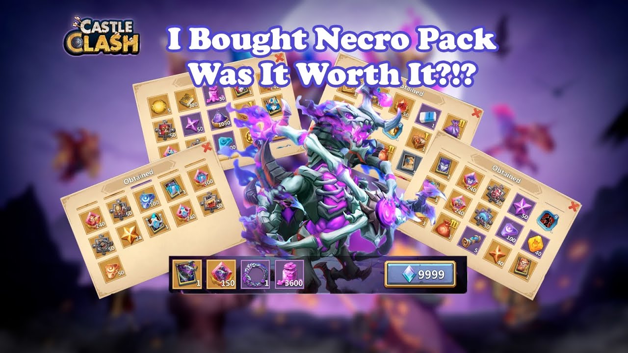 Caste Clash - I Bought Necrofica Pack. Is It Worth It ?!?