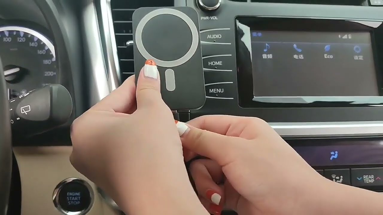 15W Magnetic Fast Wireless Car Charger